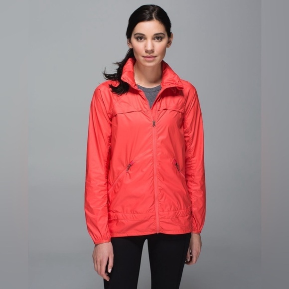 Lululemon Miss Misty Jacket Atomic Red Size 4 - Picture 1 of 11